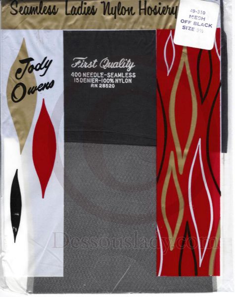 Jody Owens echte alte US Nylon Strümpfe