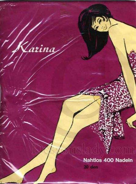 Karina Vintage Feinstrümpfe Gr. 9 XXL