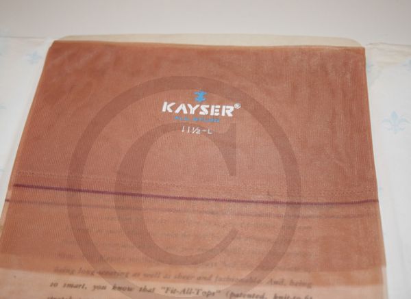 Kayser edele Vintage 90 cm Nylonstrümpfe Nylons 11,5 XXL
