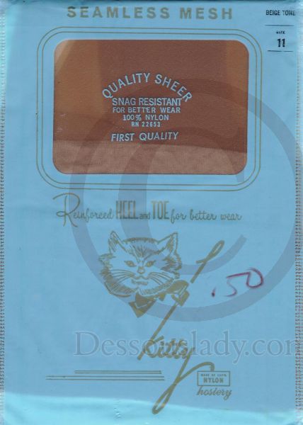 Kitty US-Nylonstrümpfe RHT Gr. 11