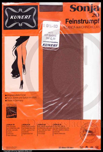 Kunert Sonja Straps Feinstrümpfe Nylons 9,5-10
