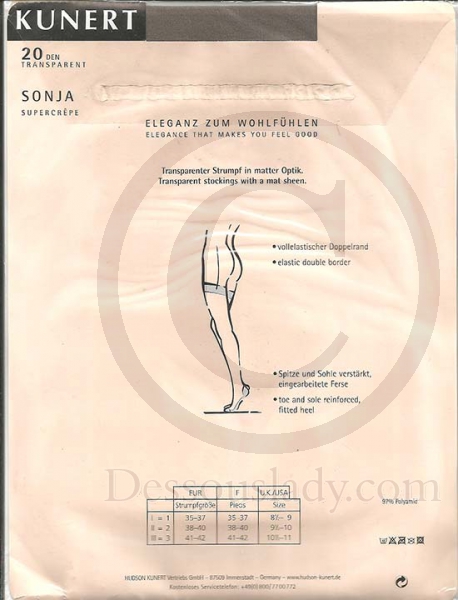 Kunert Sonja Vintage 20den Feinstrümpfe 10,5-11