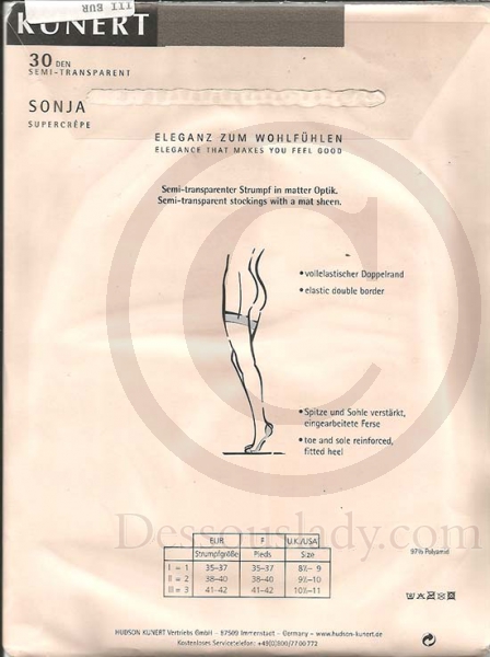 Kunert Sonja Vintage Feinstrümpfe 10,5-11