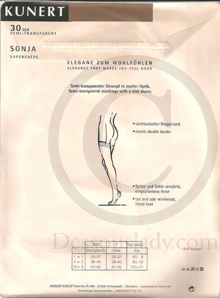 Kunert Sonja Vintage 20den Feinstrümpfe 10,5-11