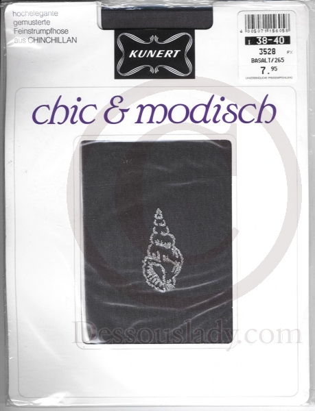 Kunert 3528 Muschel Design Strumpfhose 38-40