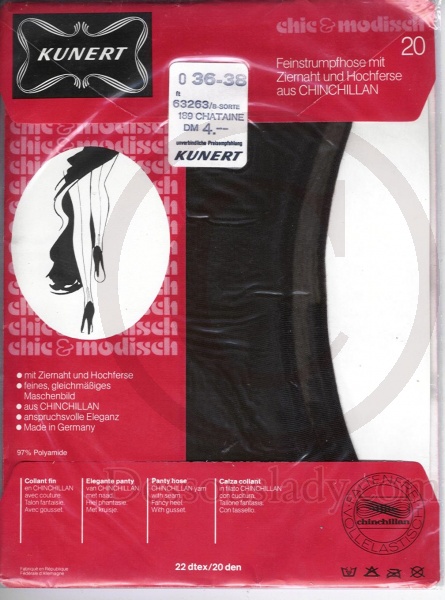 Kunert Ziernaht und Hochferse Strumpfhose