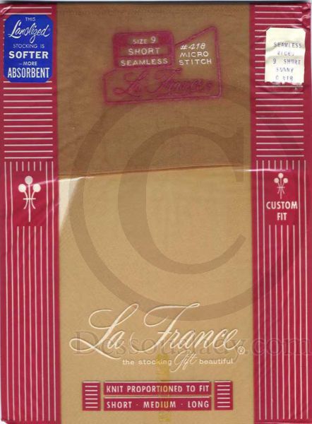 La France alte Seamless US-Nylons Gr. 9 S