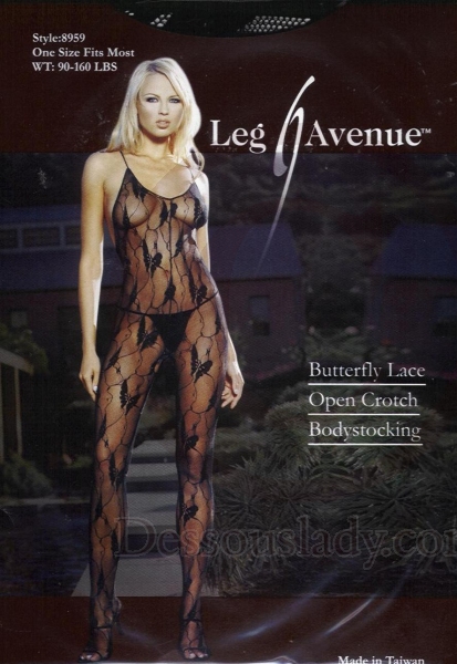 Leg Avenue 8959 Catsuit Schmetterlingdesign