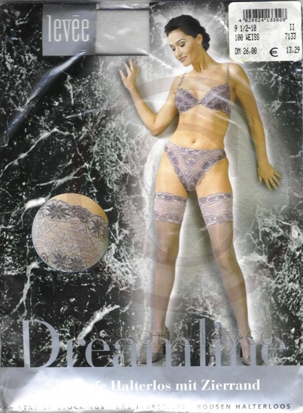 Levee Stay Up Stockings Size 9,5-10