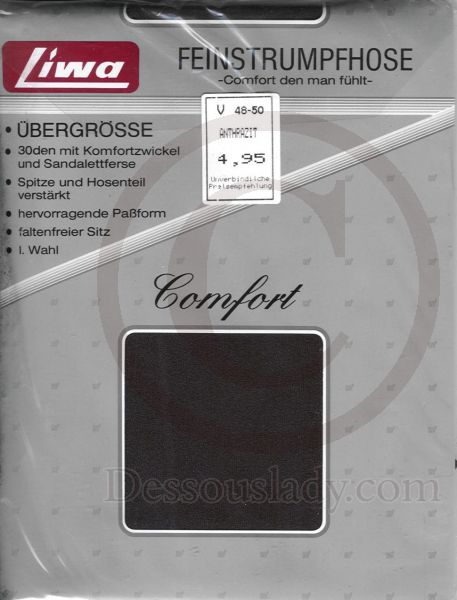 Liwa Comfort Strumpfhose Anthrazit