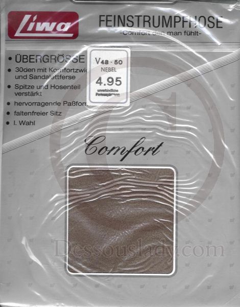 Liwa Comfort Vintage Pantyhose Nebel