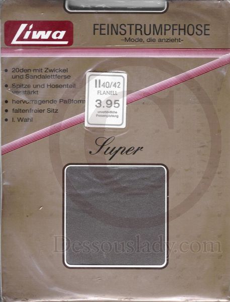 Liwa Super Feinstrumpfhose Grau