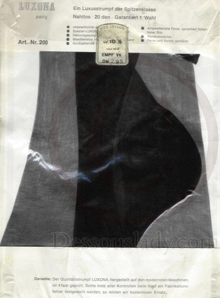 Luxona Party Vintage Stockings 20 den