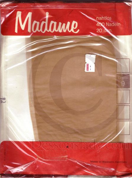 Madame Straps Feinstrümpfe 20 Den Gr. 9 XL