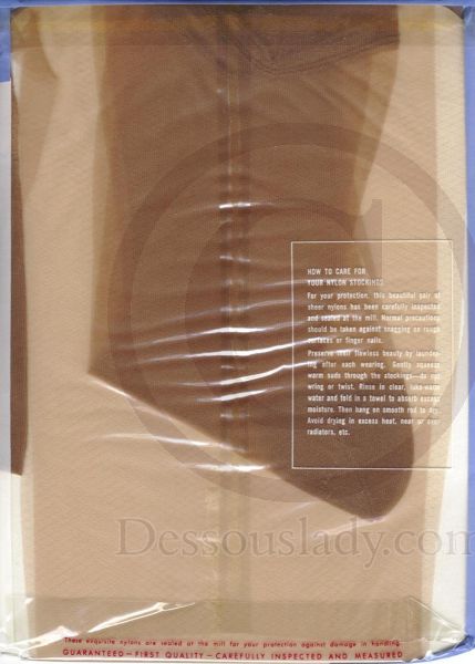 Mary Lynne Dress Sheer Vintage Nylon Stockings 10,5