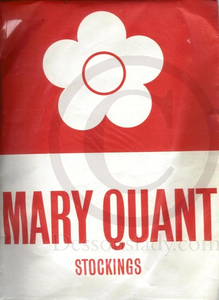 Mary Quant Disco Strümpfe Metallic Lila