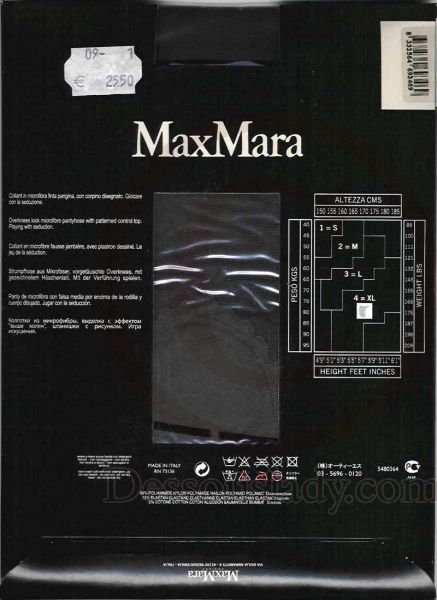 Max Mara Moulin Rouge Design Strumpfhose