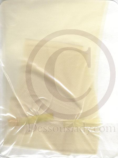 Mini Look nice Vintage US Nylon Stockings Ivory Sz 10,5