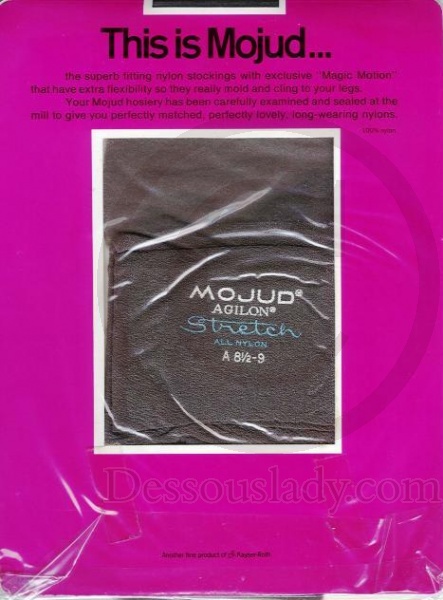 Mojud Agilon alte US-Nylonstrümpfe 8,5-9