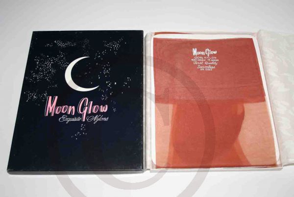 Moon Glow Alte US Nylonstrümpfe Gr. 10,5 L