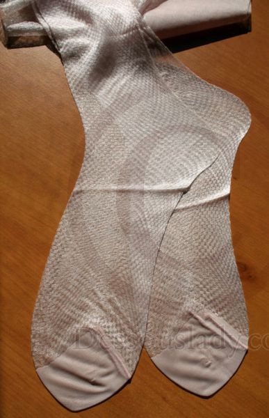 Glänzende echte US Nylon Strümpfe Mutterperl