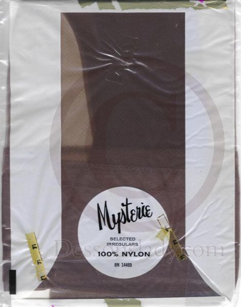 Mysterie Nahtlose US-Nylonstrümpfe Gr. 9,5