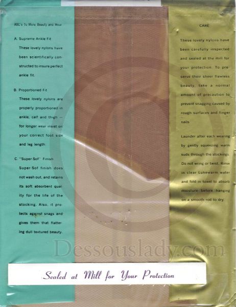 Nebel Lovely Hosiery US Nylon Stockings Sz 9 M