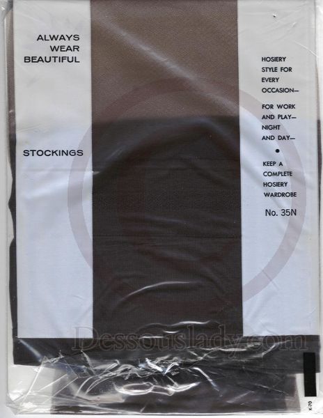 Retro US Nylonstrümpfe Gr. 10