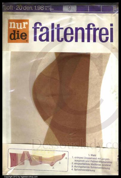 Nur Die Alte 88 cm Feinstrümpfe Gr. 9 XXL
