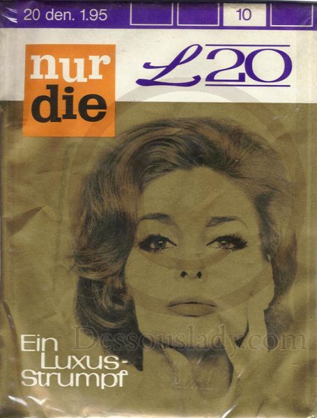 Nur Die Luxus Straps Feinstrümpfe Gr. 10 L