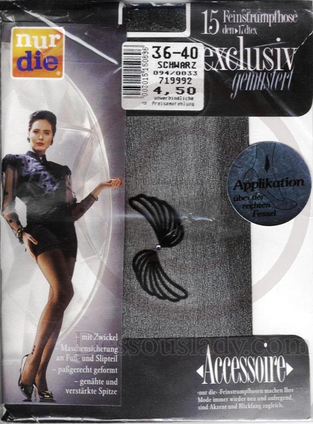 Nur die Exclusiv Feinstrumpfhose Gr. 36-40