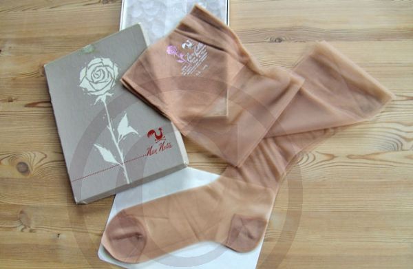 Nan Noble Vintage Nylons RHT US Nylonstrümpfe 9,5 Lang