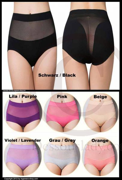 Slip Baumwolle mit super transparenter Optik