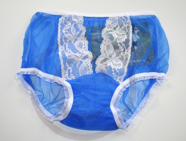 Nylon Panty PIN UP HÖSCHEN Blau
