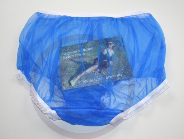 Nylon Panty PIN UP HÖSCHEN Blau