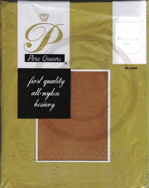 Para Queens echte alte Nylonstrümpfe Gr. 9