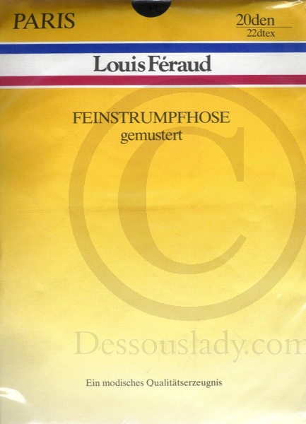 Louis Feraud Gemusterte Fantasie Feinstrumpfhose