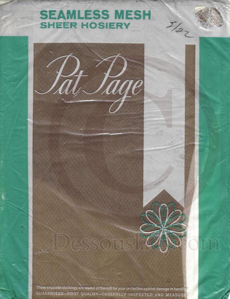 Pat Page Stockings US-Nylonstrümpfe Gr. 10,5