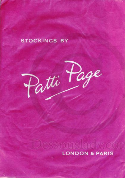 Patti Page Alte Nahtlose Nylonstrümpfe Gr. 11 M