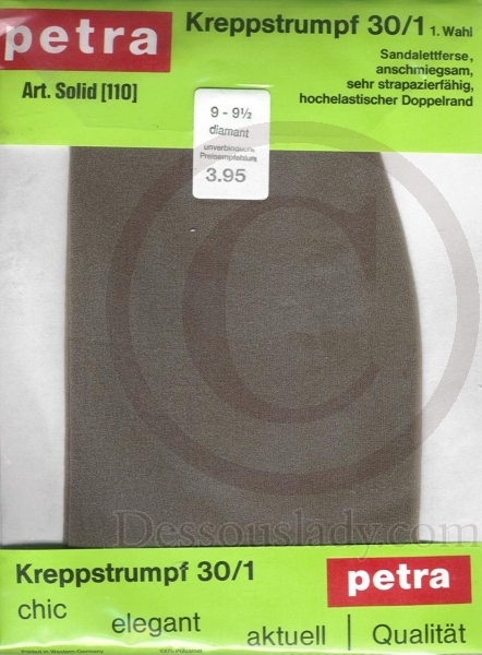Petra alte sehr schöne Kreppstrümpfe