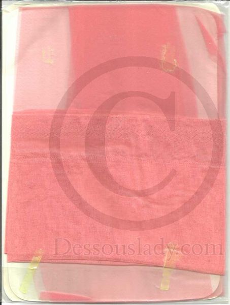 Seamless US Nylon Stockings RT Pink 10,5