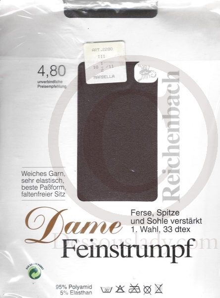 Reichenbach alter brauner 30 den Feinstrumpf