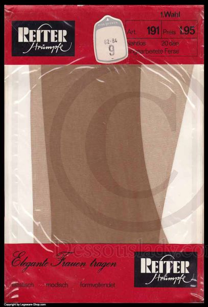 Reiter Old Brown Nice Seamless Stockings Nylons