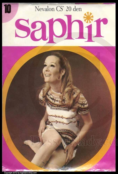 Saphir Alte Nylons Strümpfe