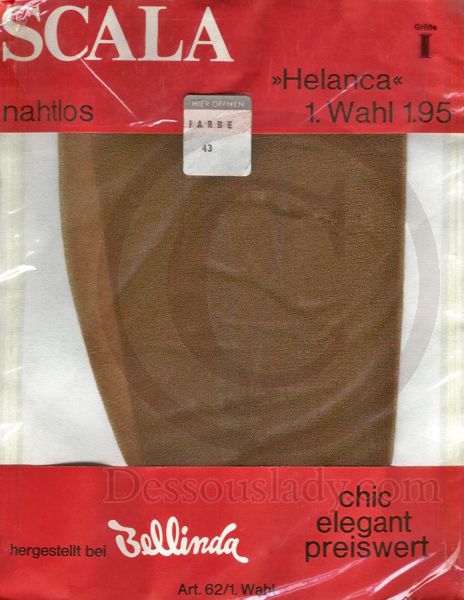 Scala Helanca Feinstrumpf Gr. 8,5-9