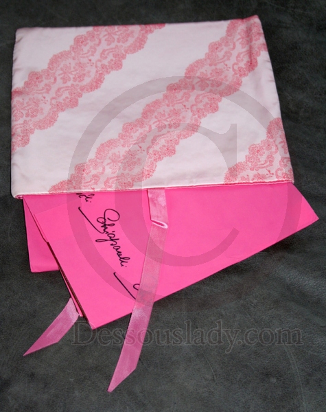 SCHIAPARELLI Alte Strumpf Lingerietasche