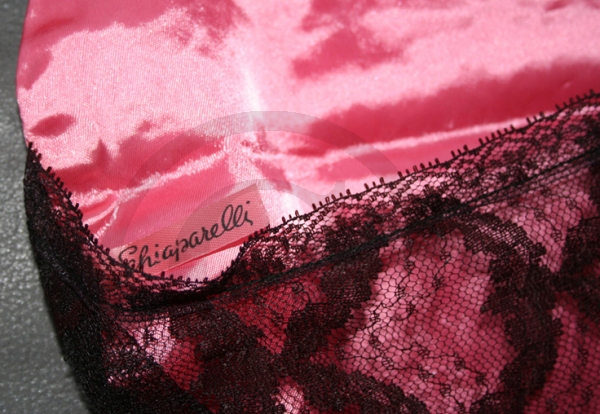 SCHIAPARELLI Strumpftasche Lingerietasche
