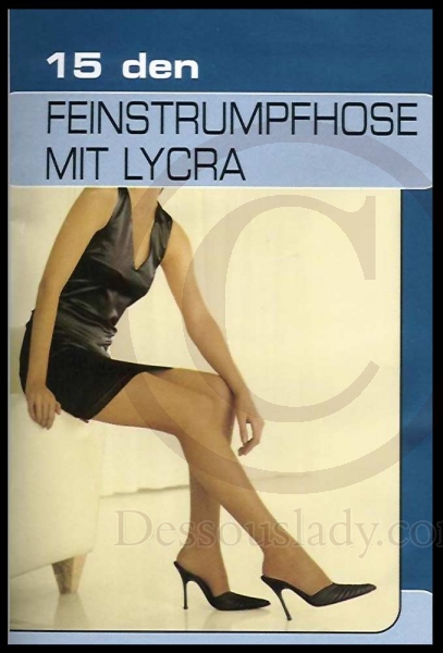 Feinstrumpfhose 15den Glänzend Gr. 46-48