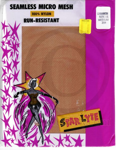 Star Lyte US-Nylonstrümpfe Größe 11 Medium