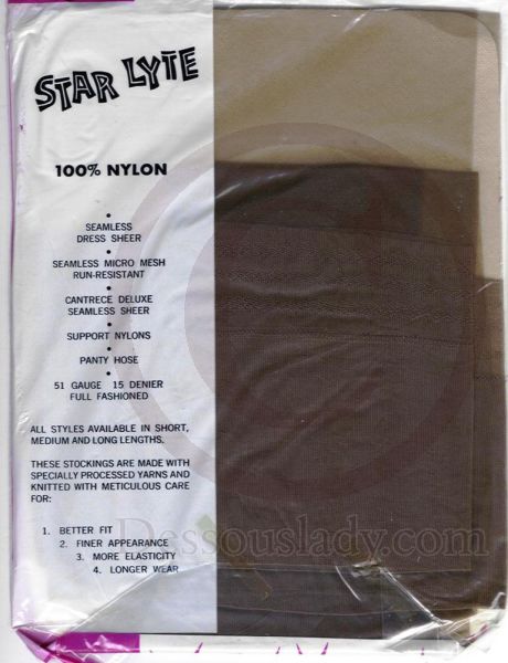 Star Lyte US-Nylonstrümpfe Größe 11 Medium